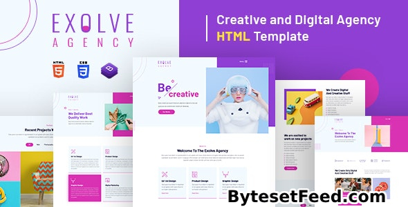 Exolve - Creative & Digital Agency HTML Template