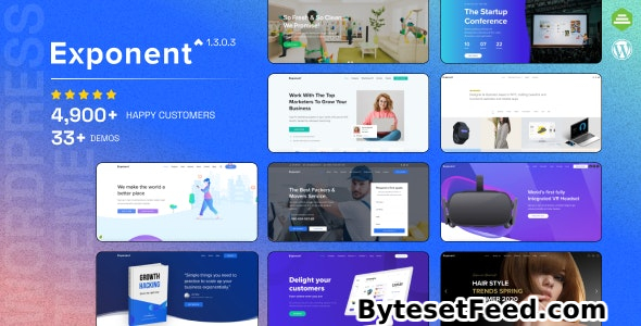 Exponent v1.3.0.5 - Modern Multi-Purpose Business Theme