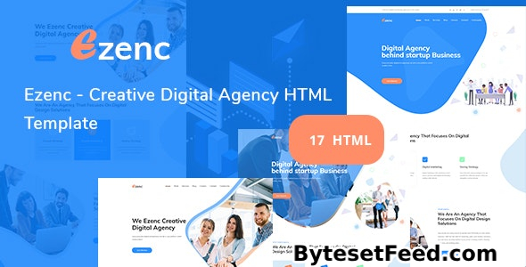 Ezenc - Digital Agency HTML Template