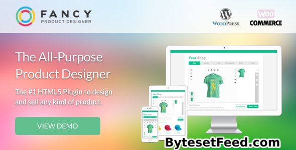 Fancy Product Designer v6.1.9 - WooCommerce plugin