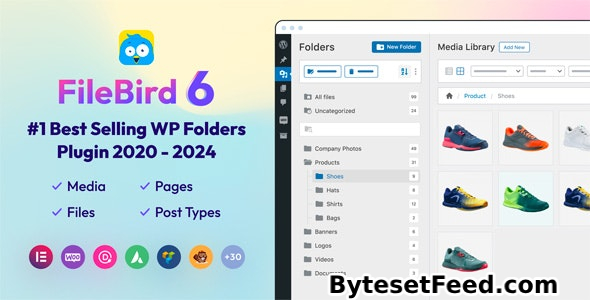 FileBird v6.1.1 - WordPress Media Library Folders