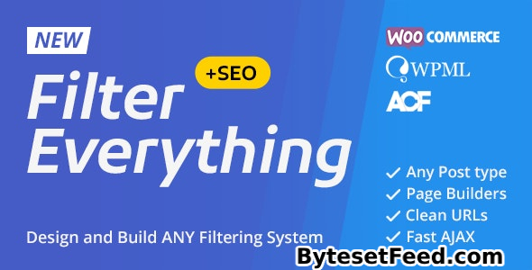 Filter Everything v1.8.5 - WordPress & WooCommerce products Filter