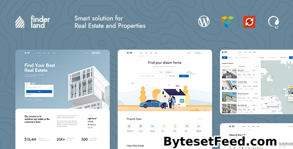 Finderland v1.0.0 - Real Estate WordPress Theme