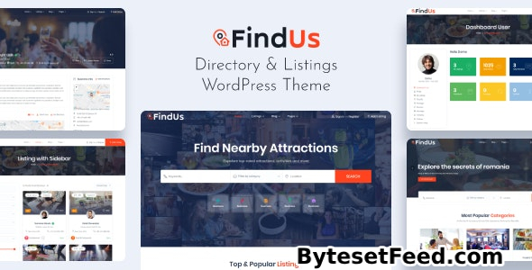 Findus v1.1.50 - Directory Listing WordPress Theme