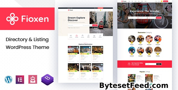 Fioxen v1.1.1 - Directory Listing WordPress Theme