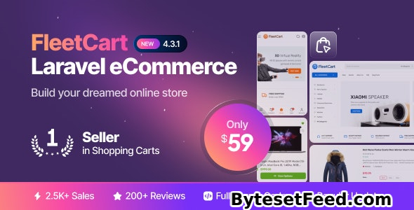 FleetCart v4.3.1 - Laravel Ecommerce CMS - nulled