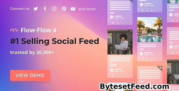 Flow-Flow v4.9.7 - WordPress Social Stream Plugin