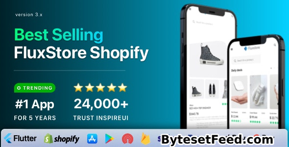 FluxStore Shopify v3.16.8 - The Best Flutter E-commerce app