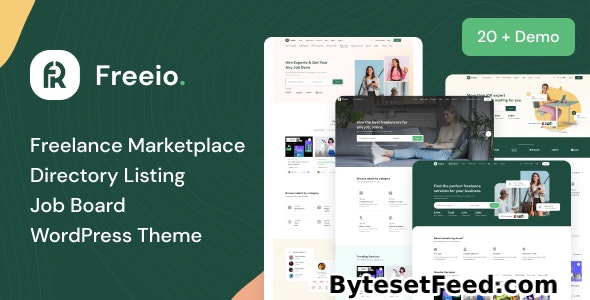 Freeio v1.3.9 - Freelance Marketplace WordPress Theme