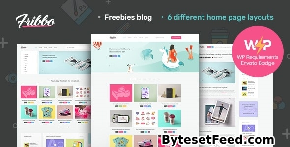Fribbo v1.0.8 - Freebies Blog WordPress Theme