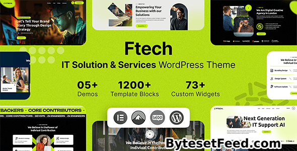 Ftech v1.0.2 - IT Solution & Technology WordPress