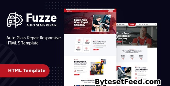 Fuzze - Auto Glass Repair HTML Template