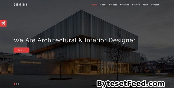 GEMINI - Interior and Architecture HTML5 Template