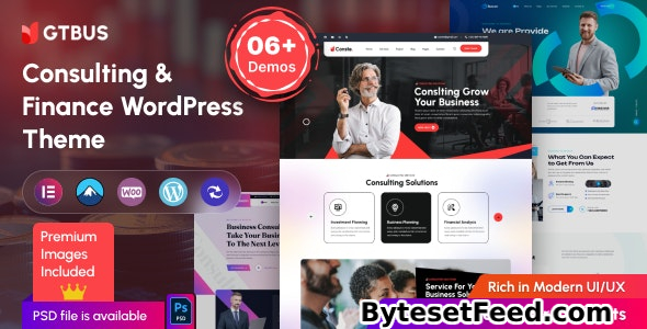 GTBUS v1.0.3 - Consulting & Finance WordPress Theme