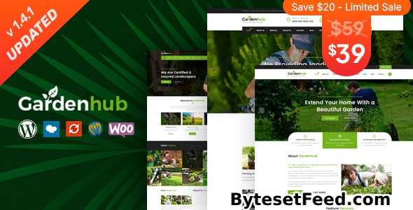 Garden HUB v1.4.1 - Lawn & Landscaping WordPress Theme