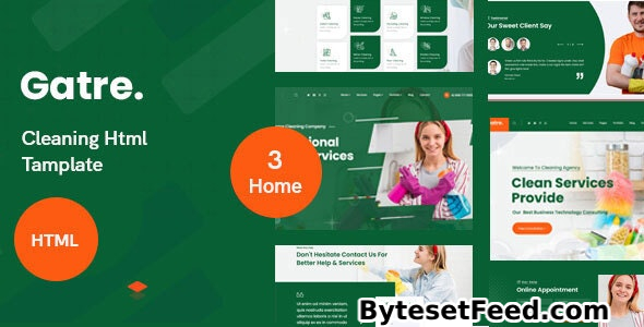 Gatre - Cleaning HTML5 Template