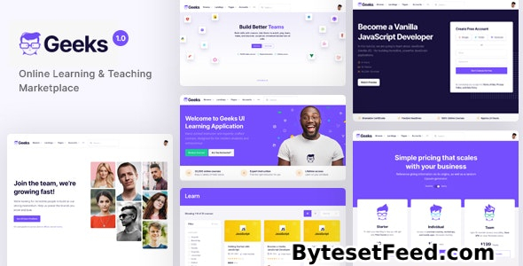 Geeks v1.2.20 - Online Learning Marketplace WordPress Theme