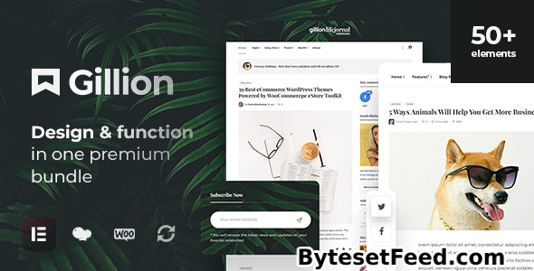 Gillion v4.9 - Multi-Concept Blog/Magazine & Shop WordPress Theme