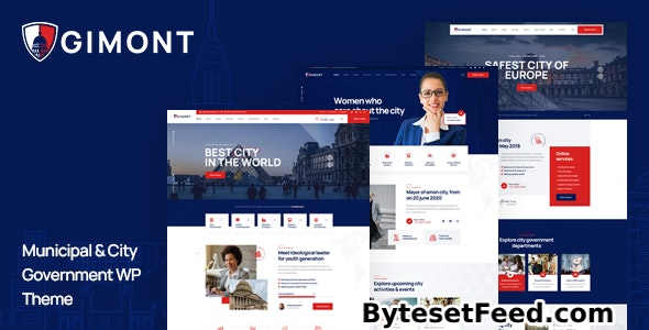 Gimont v1.1.1 - City Government WordPress Theme