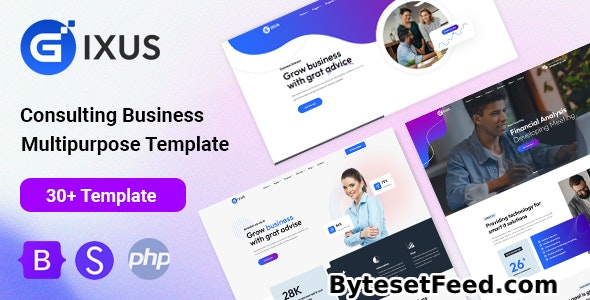 Gixus - Business Consulting HTML Template