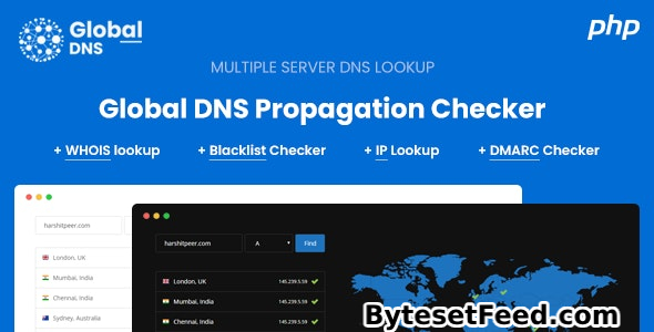 Global DNS v2.8.0 - Multiple Server - DNS Propagation Checker - PHP - nulled