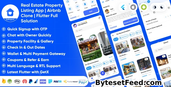 GoProperty v1.5 - Real Estate Property Listing App