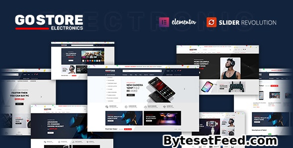 GoStore v1.3.2 - Elementor WooCommerce WordPress Theme