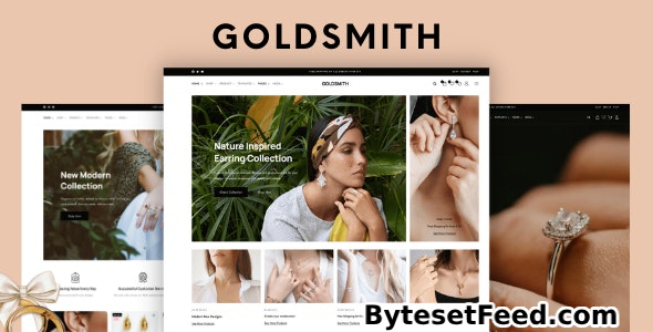 GoldSmith v1.2.5 - Jewelry Store WooCommerce Elementor Theme