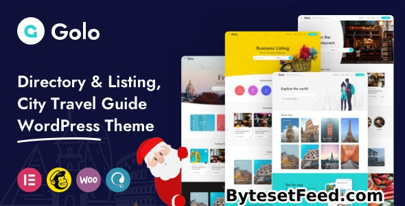 Golo v1.6.5 - Directory & Listing, Travel WordPress Theme