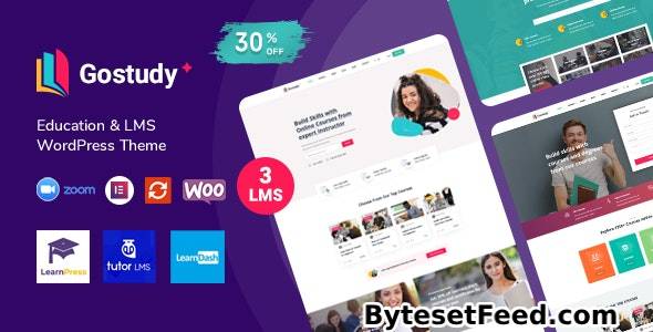 Gostudy v2.4.7 - Education WordPress Theme