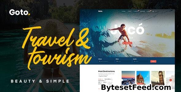 Goto v2.5 - Tour & Travel WordPress Theme