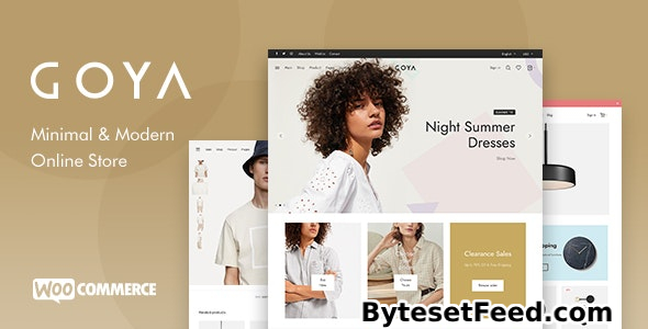 Goya v1.0.8.12 - Modern WooCommerce Theme