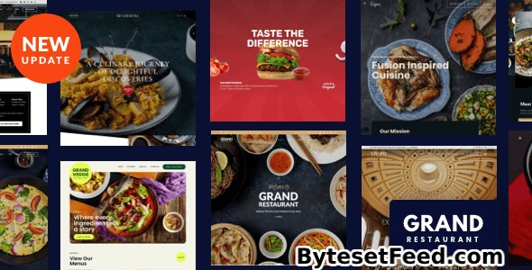 Grand Restaurant v6.8.9 - Restaurant Cafe Theme