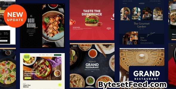 Grand Restaurant v7.0 - Restaurant Cafe Theme