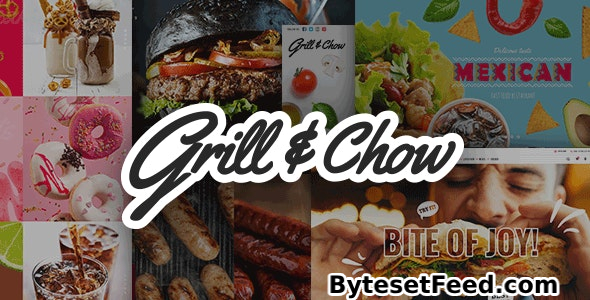 Grill and Chow v1.5 - Fast Food & Pizza Theme