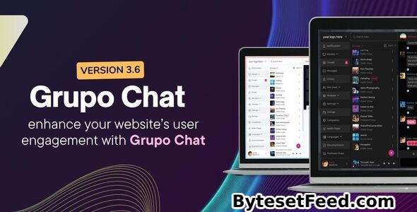 Grupo Chat v3.6 - Chat Room & Private Chat PHP Script - nulled