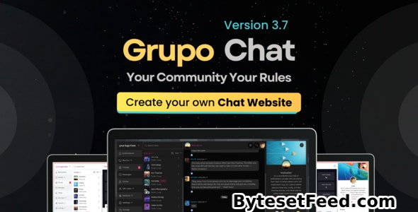 Grupo Chat v3.7 - Chat Room & Private Chat PHP Script - nulled