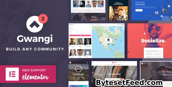 Gwangi v2.4.4 - PRO Multi-Purpose Membership, Social Network & BuddyPress Community Theme