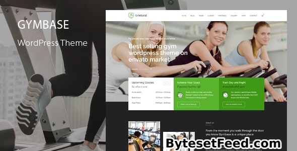 GymBase v15.2 - Responsive Gym Fitness WordPress Theme