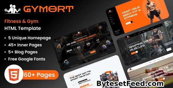 Gymort - Fitness & Gym Workout HTML Template