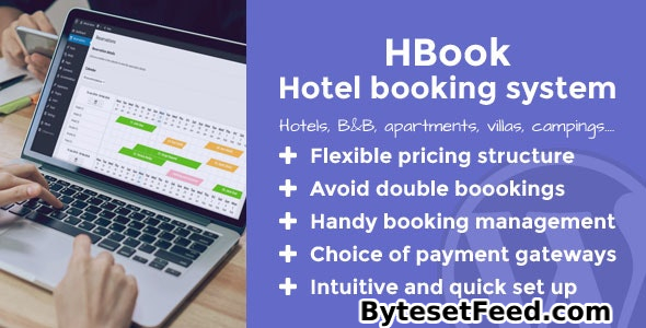 HBook v2.0.25 - Hotel booking system - WordPress Plugin