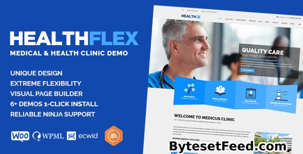 HEALTHFLEX v2.7.5 - Medical Health WordPress Theme