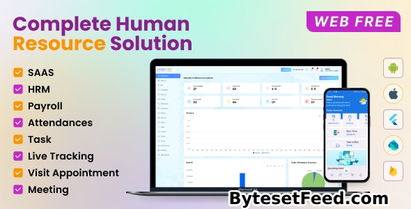 HRM v3.0 - Ultimate HR System App with Admin Panel