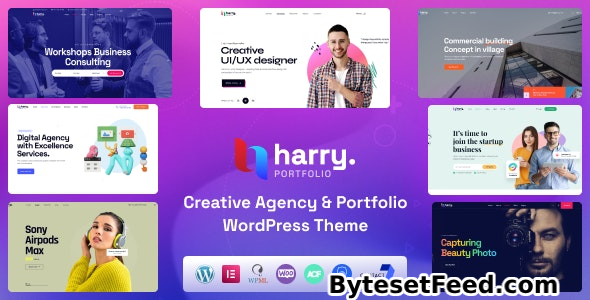 Harry v1.2.1 - Creative Agency & Portfolio WordPress Theme + RTL