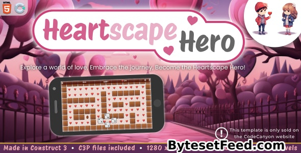 Heartscape Hero v1.0 - HTML5 Maze game