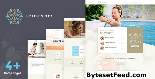 Helen's Spa v3.0 - Beauty Spa, Health Spa & Wellness Theme