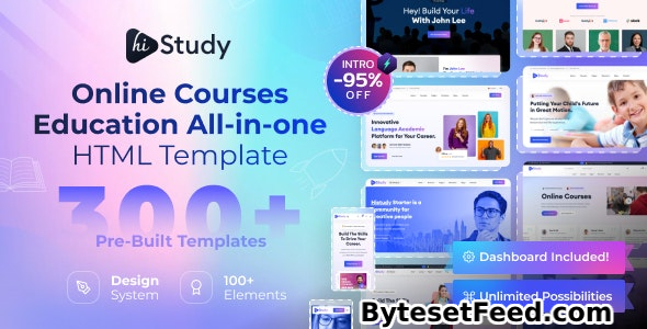 HiStudy v1.1.0 - Online Courses & Education Template