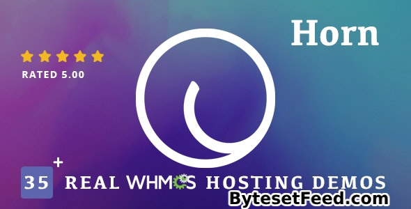 Horn v2.3 - WHMCS Dashboard Hosting Theme