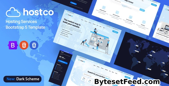 Hostco v1.3.0 - Web Hosting HTML Template