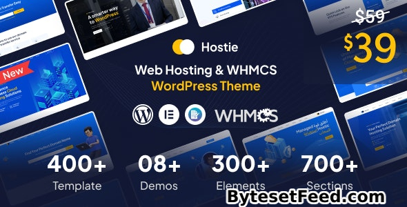 Hostie v1.1.1 - Web Hosting & WHMCS WordPress Theme
